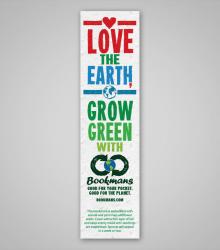 150 Plantable Paper Bookmarks - Custom Wording and Colors – Recycled Ideas  Favors