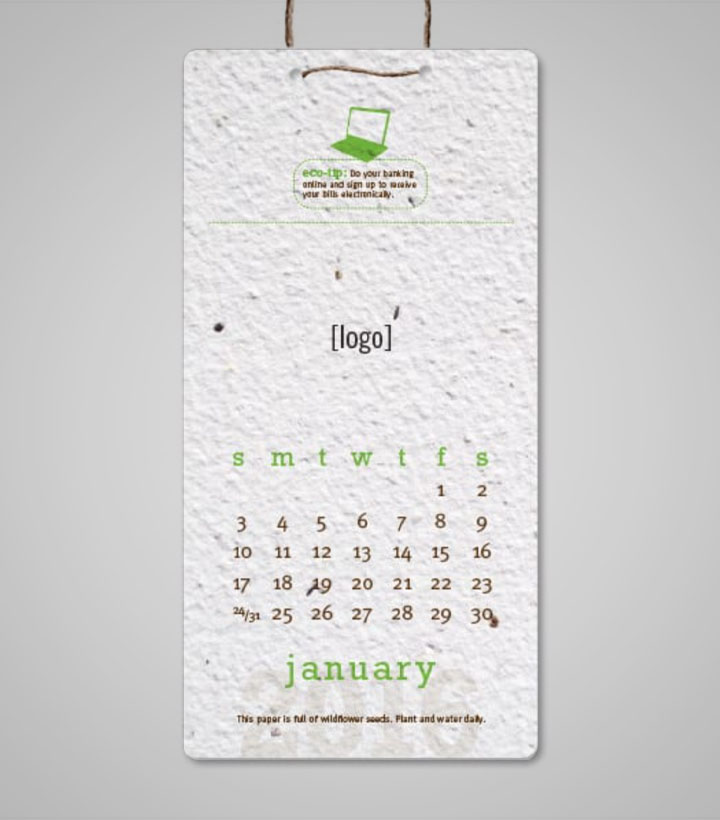 2021 Creative Plantable Seed Paper Calendar with Seed - China 2021 Calendar  and Handmade Calendar price