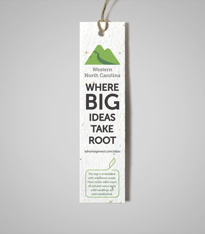 Large Seed Paper Product Tags